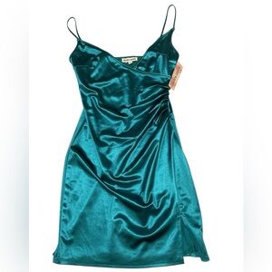 Inspired Hearts Satin Slip Dress Size Large